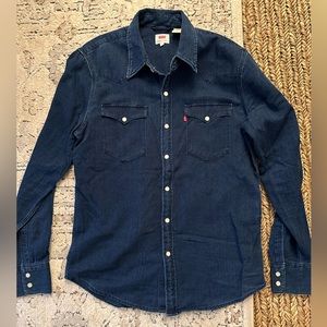 Levi’s Denim Button Down Shirt - Men’s - Medium
